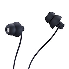 Sports Stereo Earphone Headset In-Ear H27 for Vivo Y35 5G Black