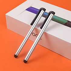 Touch Screen Stylus Pen Universal 2PCS H02 for Vivo iQOO U3 5G Silver