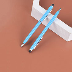 Touch Screen Stylus Pen Universal 2PCS H04 for Oppo F19s Blue