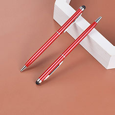 Touch Screen Stylus Pen Universal 2PCS H04 for Wiko Rainbow Jam Red