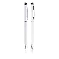 Touch Screen Stylus Pen Universal 2PCS H05 for Oppo A7 White