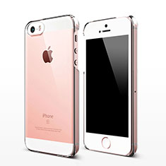 Transparent Crystal Cover Hard Rigid Case for Apple iPhone SE Clear