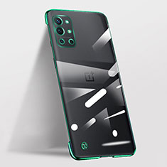 Transparent Crystal Frameless Hard Case Back Cover for OnePlus 9R 5G Green