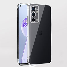 Transparent Crystal Frameless Hard Case Back Cover for OnePlus 9RT 5G Clear