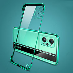 Transparent Crystal Frameless Hard Case Back Cover for Realme GT Neo2 5G Green