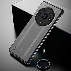 Transparent Crystal Frameless Hard Case Back Cover H01 for Huawei Honor Magic3 Pro+ Plus 5G Black