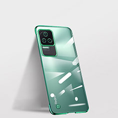 Transparent Crystal Hard Case Back Cover H01 for Xiaomi Redmi K50 Pro 5G Green