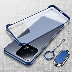 Transparent Crystal Hard Case Back Cover H05 for Xiaomi Mi 13 Pro 5G Blue