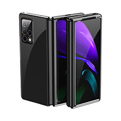 Transparent Crystal Hard Case Back Cover QH1 for Huawei Mate X2 Black