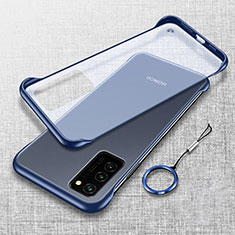 Transparent Crystal Hard Case Back Cover S02 for Huawei Honor V30 5G Blue