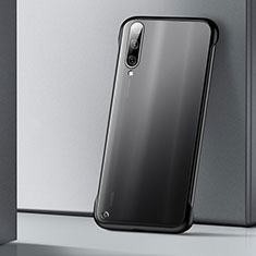 Transparent Crystal Hard Case Back Cover S02 for Xiaomi Mi A3 Black