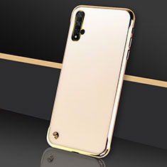 Transparent Crystal Hard Case Back Cover S05 for Huawei Nova 5 Pro Gold