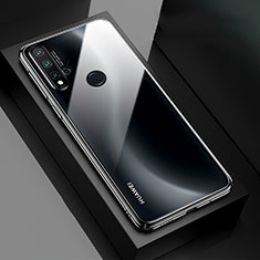 Transparent Crystal Hard Case Back Cover S05 for Huawei Nova 5i Black