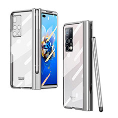 Transparent Crystal Hard Case Back Cover ZL2 for Huawei Mate X2 Silver