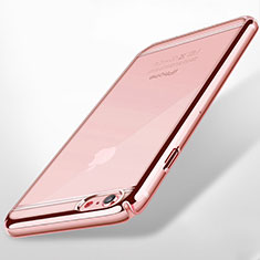 Transparent Crystal Hard Rigid Case Back Cover for Apple iPhone 6 Pink