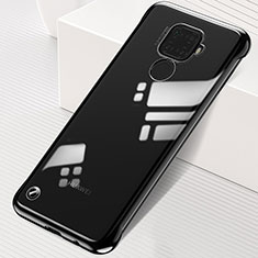 Transparent Crystal Hard Rigid Case Back Cover H03 for Huawei Nova 5z Black