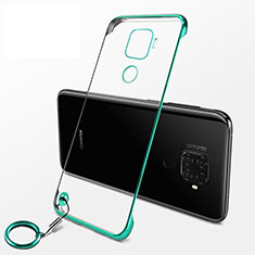 Transparent Crystal Hard Rigid Case Back Cover H04 for Huawei Nova 5i Pro Green