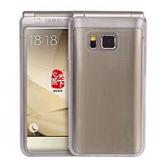 Transparent Crystal Hard Rigid Case Cover for Samsung W(2016) Clear
