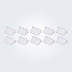 Type-C Anti Dust Cap USB-C Plug Cover Protector Plugy Universal 10PCS H01 for Apple iPad Air 5 10.9 (2022) White