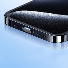 Type-C Anti Dust Cap USB-C Plug Cover Protector Plugy Universal H01 for Samsung Galaxy A01 Core Dark Gray