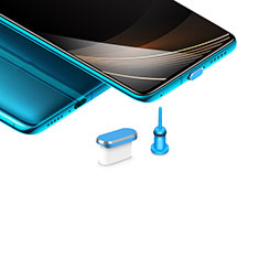 Type-C Anti Dust Cap USB-C Plug Cover Protector Plugy Universal H03 for Huawei Y8s Blue