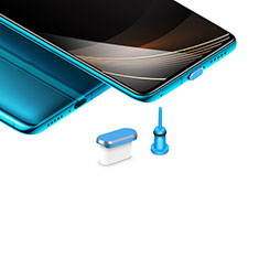 Type-C Anti Dust Cap USB-C Plug Cover Protector Plugy Universal H03 for Apple iPhone 15 Plus Blue