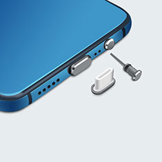 Type-C Anti Dust Cap USB-C Plug Cover Protector Plugy Universal H05 for Apple iPhone 15 Pro Dark Gray