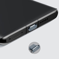 Type-C Anti Dust Cap USB-C Plug Cover Protector Plugy Universal H08 for Samsung Galaxy S6 Edge Dark Gray