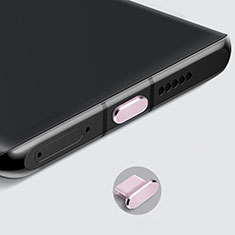 Type-C Anti Dust Cap USB-C Plug Cover Protector Plugy Universal H08 for Xiaomi Redmi 10 Prime Rose Gold