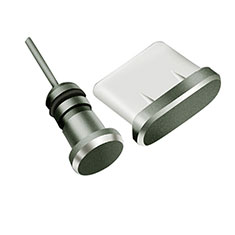 Type-C Anti Dust Cap USB-C Plug Cover Protector Plugy Universal H09 for Apple iPhone 15 Black