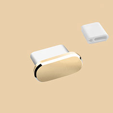 Type-C Anti Dust Cap USB-C Plug Cover Protector Plugy Universal H10 for Apple iPhone 16 Pro Max Gold