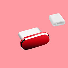 Type-C Anti Dust Cap USB-C Plug Cover Protector Plugy Universal H10 for Accessories Da Cellulare Custodia Impermeabile Red
