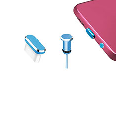 Type-C Anti Dust Cap USB-C Plug Cover Protector Plugy Universal H12 for Xiaomi Mi 4 Blue