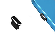Type-C Anti Dust Cap USB-C Plug Cover Protector Plugy Universal H13 for Xiaomi Redmi Note 11 4G 2022 Black