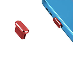 Type-C Anti Dust Cap USB-C Plug Cover Protector Plugy Universal H13 for Xiaomi Redmi Note 10 4G Red
