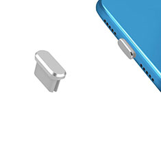 Type-C Anti Dust Cap USB-C Plug Cover Protector Plugy Universal H13 for Oppo A58 4G Silver