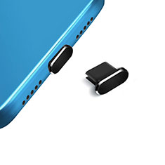 Type-C Anti Dust Cap USB-C Plug Cover Protector Plugy Universal H14 for Xiaomi Redmi Note 10 4G Black