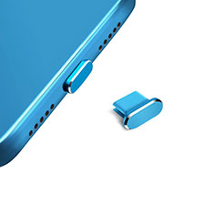 Type-C Anti Dust Cap USB-C Plug Cover Protector Plugy Universal H14 for Xiaomi Redmi Note 12 Pro+ Plus 5G Blue