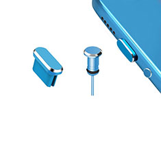 Type-C Anti Dust Cap USB-C Plug Cover Protector Plugy Universal H15 for Accessoires Telephone Mini Haut Parleur Blue
