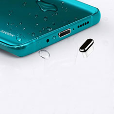 Type-C Anti Dust Cap USB-C Plug Cover Protector Plugy Universal H16 for Xiaomi Redmi Note 10 4G Black