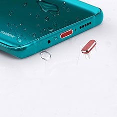 Type-C Anti Dust Cap USB-C Plug Cover Protector Plugy Universal H16 for Xiaomi Redmi Note 11 4G 2022 Red