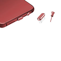 Type-C Anti Dust Cap USB-C Plug Cover Protector Plugy Universal H17 for Apple iPad Pro 12.9 (2021) Red