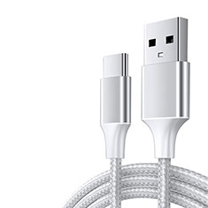 Type-C Charger USB-C Data Cable Charging Cord Android Universal 3A H04 for Apple iPad Pro 12.9 (2022) White