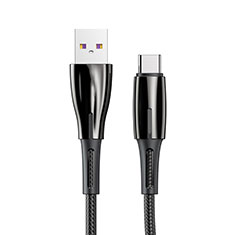 Type-C Charger USB Data Cable Charging Cord Android Universal T12 for Apple iPad Pro 12.9 (2021) Black