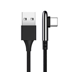 Type-C Charger USB Data Cable Charging Cord Android Universal T20 for Apple iPhone 15 Plus Black