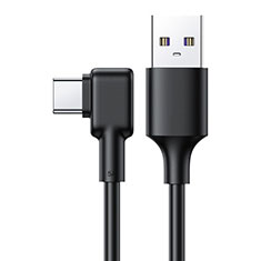 Type-C Charger USB Data Cable Charging Cord Android Universal T22 for Xiaomi Redmi 11 Prime 4G Black