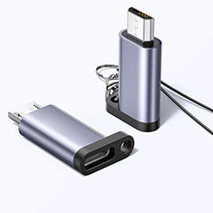 Type-C USB-C to Mocro USB-B Cable Adapter H02 for Apple iPad Pro 12.9 (2021) Dark Gray