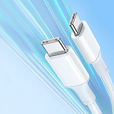 Type-C USB-C to Type-C USB-C Cable Adapter 100W H05 for Apple iPad Air 5 10.9 (2022) Dark Gray