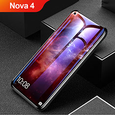 Ultra Clear Anti Blue Light Full Screen Protector Tempered Glass for Huawei Nova 4 Black