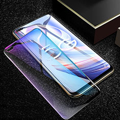 Ultra Clear Anti Blue Light Full Screen Protector Tempered Glass for Oppo A92s 5G Black